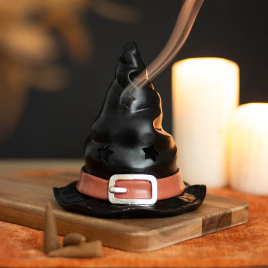 Witch Hat Incense Cone Burner – Mystical Home Décor