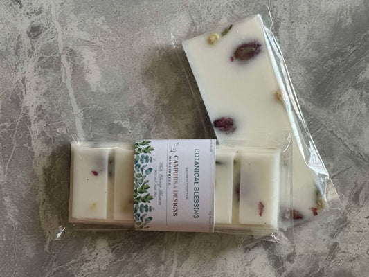 White Cherry Blossom Botanical Wax Melt Snap Bar