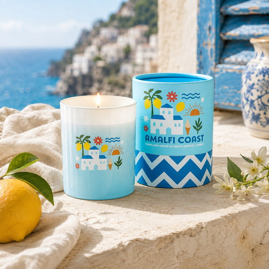 Amalfi Coast Sparkling Lemon Blossom Scented Candle