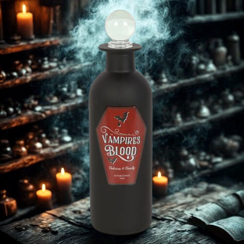 Vampire Blood Decorative Glass Potion Bottle – Gothic Décor