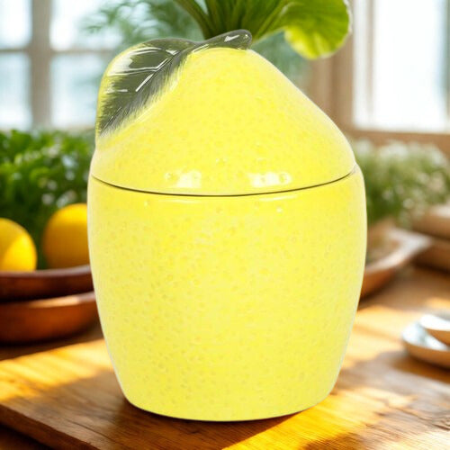 Lemon Grove Ceramic Oil Burner with Lid