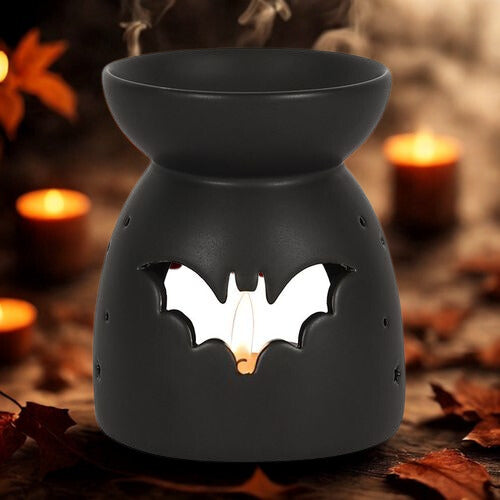 Black Bat Cut Out Oil Burner