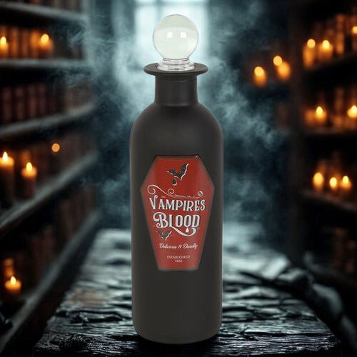 Vampire Blood Decorative Glass Potion Bottle – Gothic Décor
