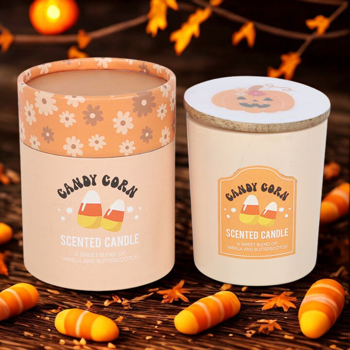 Candy Corn Candle – Vanilla & Butterscotch | 28hr Burn