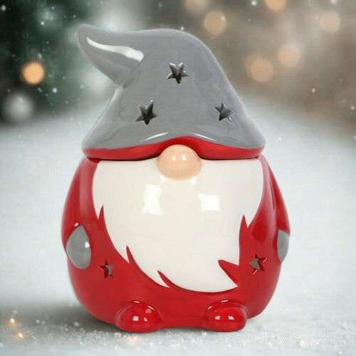 Red and Grey Gonk Oil Burner