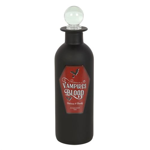 Vampire Blood Decorative Glass Potion Bottle – Gothic Décor