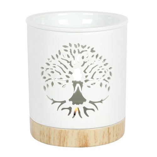 Tree of Life Wax Warmer Gift Set – Sweet Cedar Scented Soy Melts